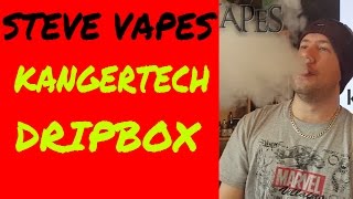 kangertech dripbox rda / squonk box review and unboxing