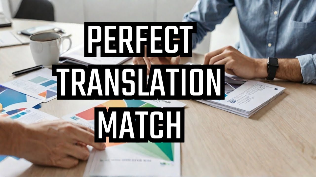Find Your PERFECT Translation Service Match