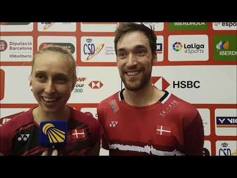 NICLAS NOHR & SARA THYGESEN (DEN) - SPAIN MASTERS CHAMPIONS
