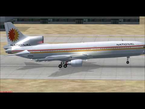 FSX - National Airlines Lockheed L-1011 Tristar