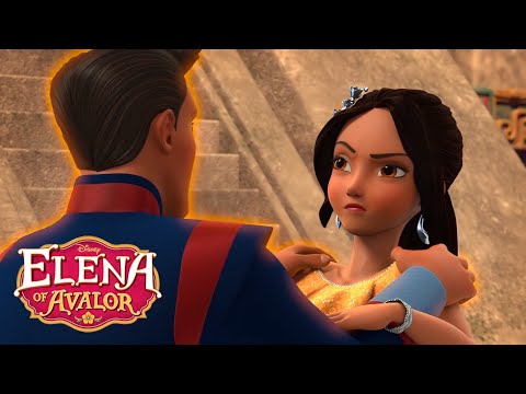 Gabe tried to calm Elena's emotion - Elena of Avalor | Captain Mateo (HD)