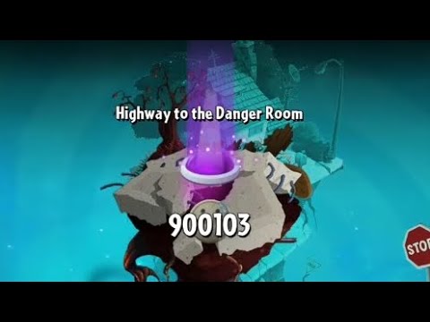 Level 900103 Impossible Level - Highway to the Danger Room #pvz2