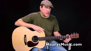 Video thumbnail for The Martin GPX1AE at MaurysMusic.com by Maury's Music