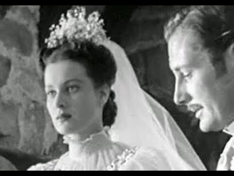 'How Green Was My Valley' (1941) Wedding dress veil scene with Maureen O'Hara, directed by John Ford