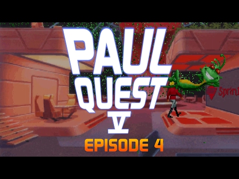 Paul Quest V - Ep04 - Death Loogies [Space Quest 5 Let's Play]