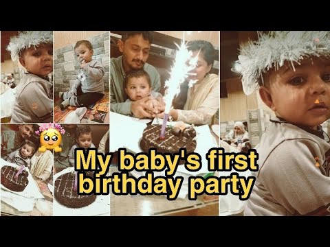 My baby's first birthday celebration || Abdul hadi ||