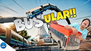 Download lagu TOP GLOBAL LONGEST SNAKE BUS IN THE WORLD WKWK!!! SnakeyBus [INDO] ~So Cool and Hilarious!! mp3