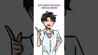 Don&#39;t mess with the Saja Boys 😎💥 #kpopdemonhunters