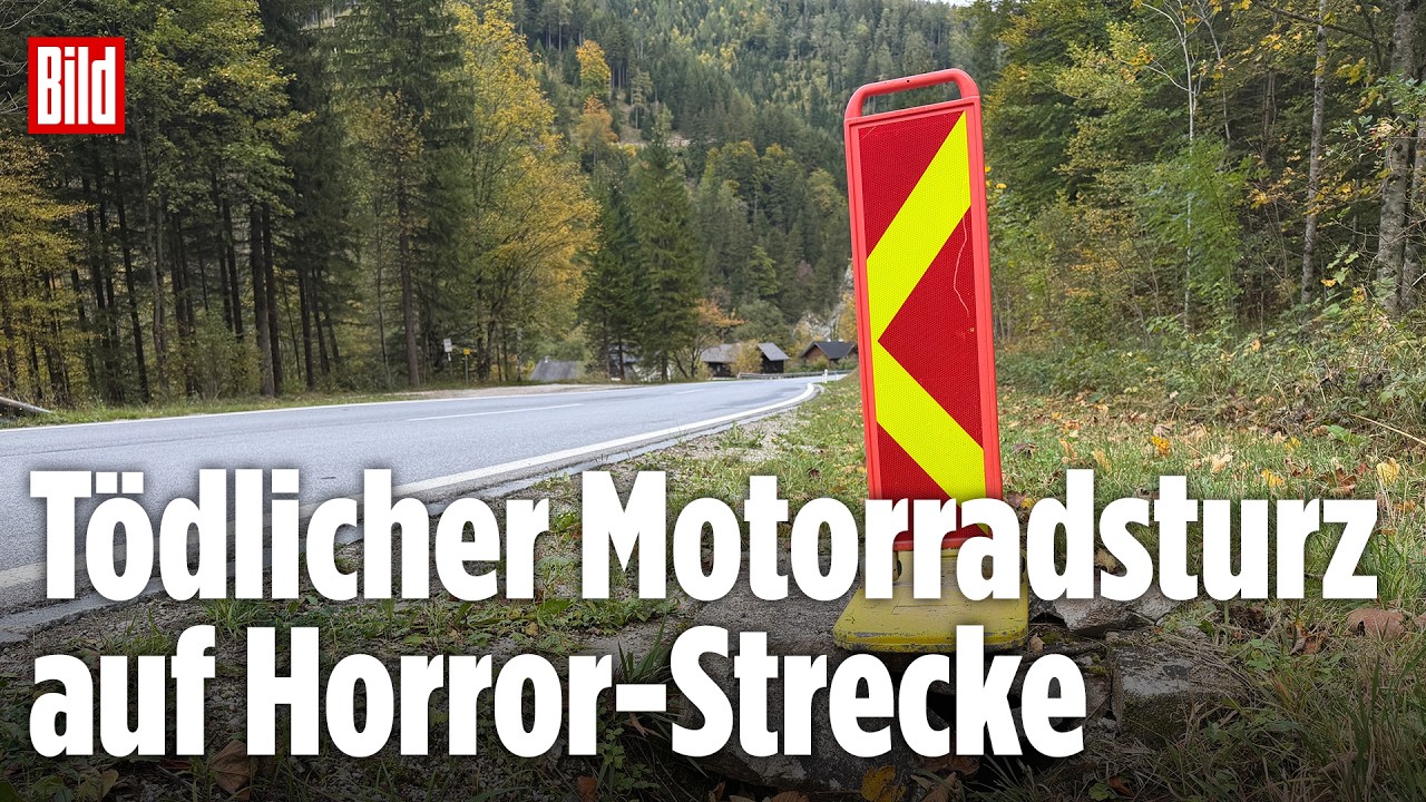 UNFALL-TRAGÖDIE: Hier starb Gerhard Gribkowsky, der mächtigste Banker Deutschlands