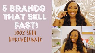 5 BRANDS THAT SELL FAST | BRANDS THAT SELL QUICK ON POSHMARK, MERCARI, DEPOP AND EBAY | VIAGLO