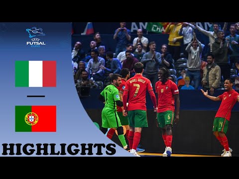 Portugal vs Italy Highlights | Futsal Euro 2026 | 1.24.2026
