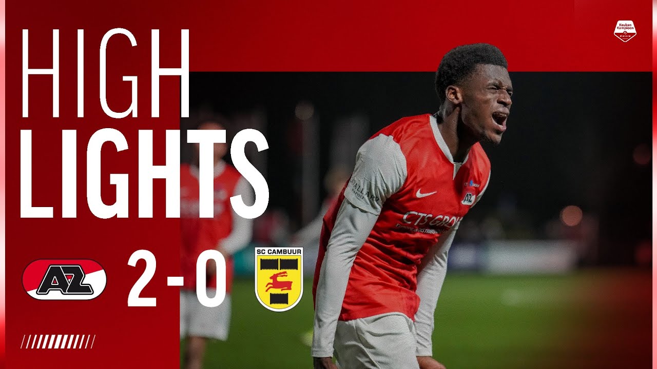 Jong AZ vs SC Cambuur highlights