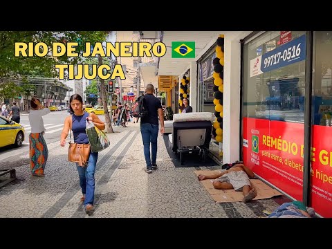 TIJUCA — RIO DE JANEIRO【4K】🇧🇷