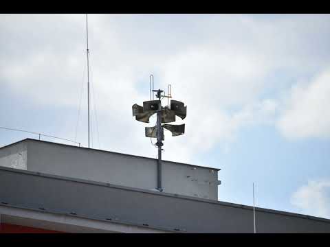 Siren signal "General Warning* AND "FIRE alarm" (Czechia 🇨🇿) TESLA UEAJ 