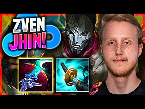 WHEN ZVEN PICKS JHIN! - C9 Zven Plays Jhin ADC vs Ezreal! | Challenger TV