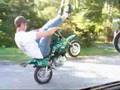 50cc motorcycle stunts