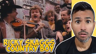 Ricky Skaggs - Country Boy (REACTION) First Time Hearing It