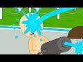 Caillou And The Water Fight Caillou Cartoon