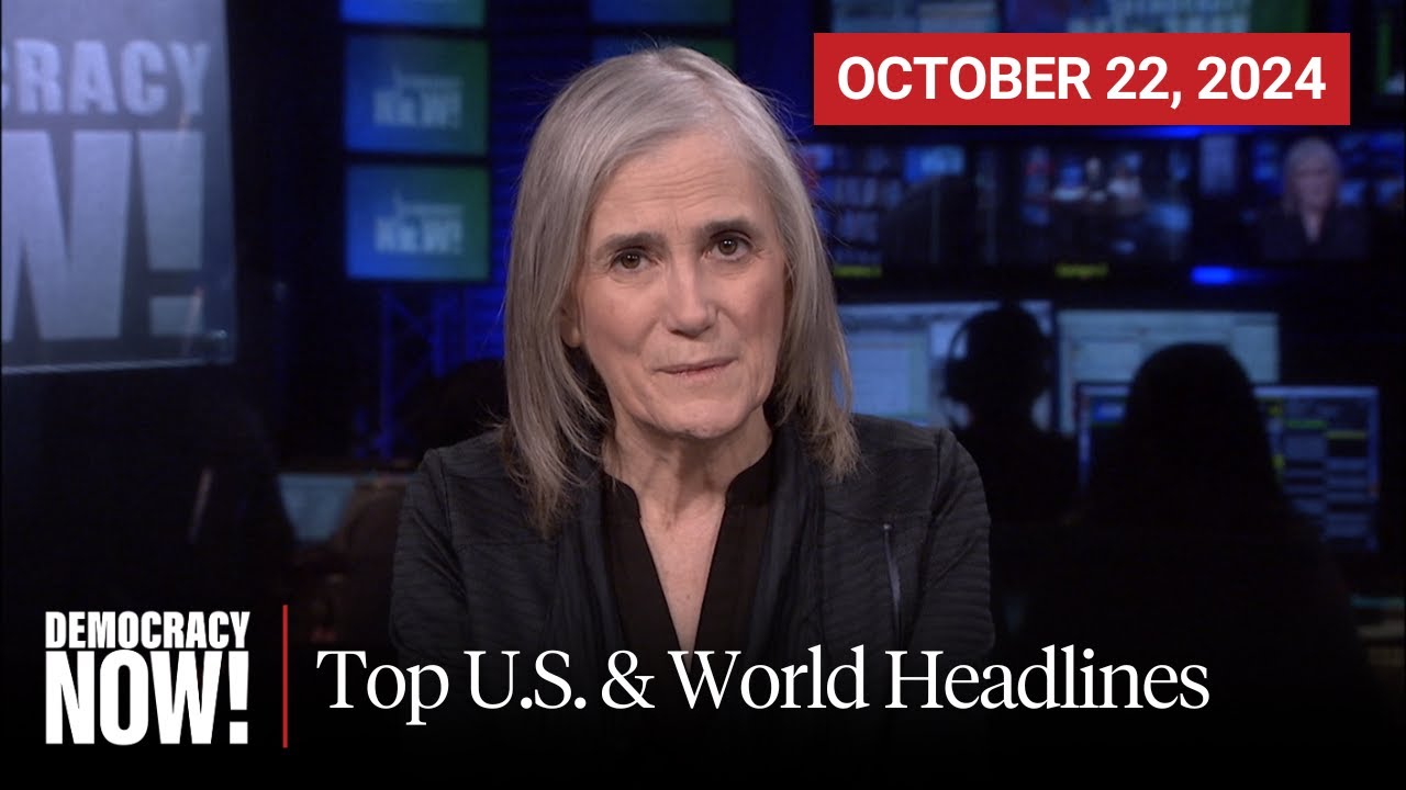 Top U.S. & World Headlines — October 22, 2024
