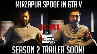 Mirzapur Trailer Spoof in GTA V  Pankaj Tripathi A