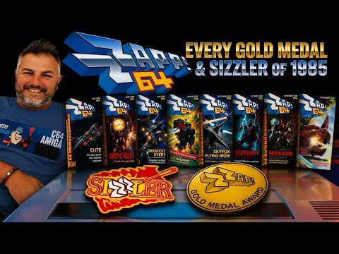 Every Zzap!64 Gold Medal & Sizzler of 1985 | The Best Commodore 64 Games?