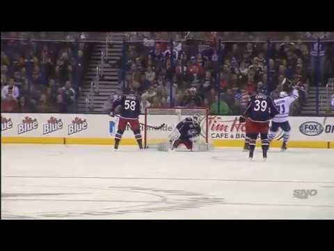 Clarkson Goal - Leafs 2 vs Blue Jackets 0 - Oct 31st 2014 (HD)