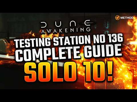 Testing Station No 136 (Fire) Guide & Boss Guide - Solo, Difficulty 10 - Dune Awakening