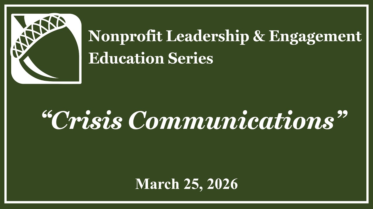 Crisis Communications