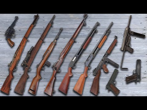 American Guns of WWI - WWII