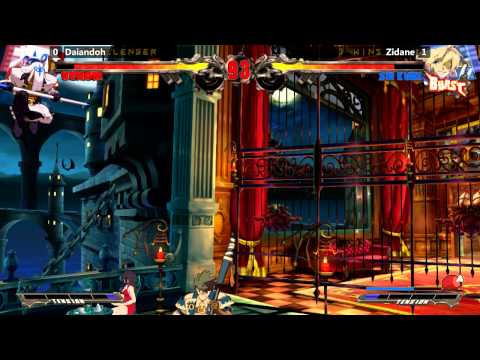 Guilty Gear Xrd @ NEC15 Salty Suite - Daiandoh (Venom) vs Zidane (Sin) [720p/60fps]