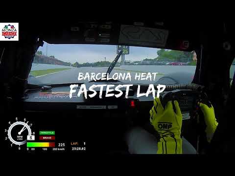 ONBOARD - #BARCELONAHEAT FASTEST LAP