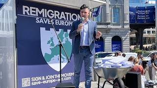 Activistas de ultraderecha demandan a la Comisión Europea por su oposición la "remigración"