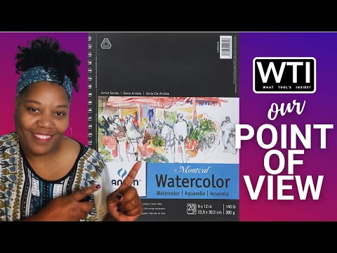 CANSON Artist Series Montval Watercolor Pads - WTI product video review