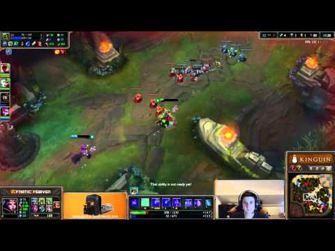 Febiven duo loulex - LeBlanc vs Morgana Mid - League of Legends Gameplay