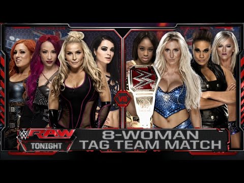 FULL MATCH: 8-Woman Tag Team Match  | WWE RAW 04/18/16