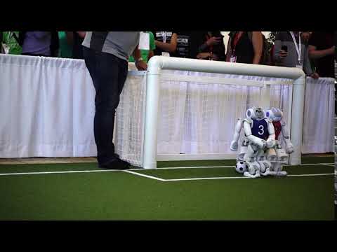 HTWK vs. NOMADZ - Robocup Montreal 2018 SPL