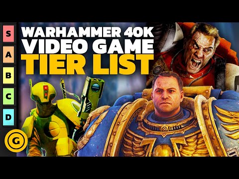 Ranking EVERY Warhammer 40,000 Video Game - Tier List