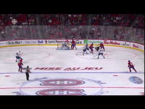 Colton Orr vs George Parros - Oct 1st 2013 (HD)