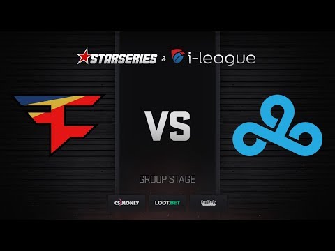 [EN] FaZe Clan vs Cloud9, map 1 cache, StarSeries i-League Season 4 Finals