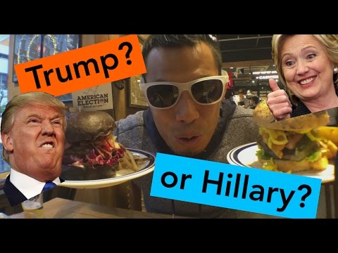 Hillary vs Trump (Burgers) - Who Tastes Better?