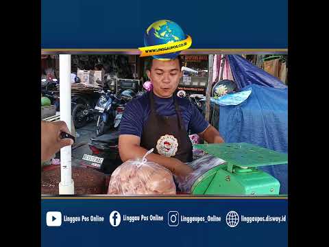 Harga Daging Ayam Sehari Jelang Idul Adha di Lubuk Linggau