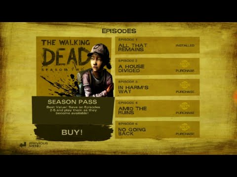 [NO ROOT] How to unlock the all episodes of the walking dead season two