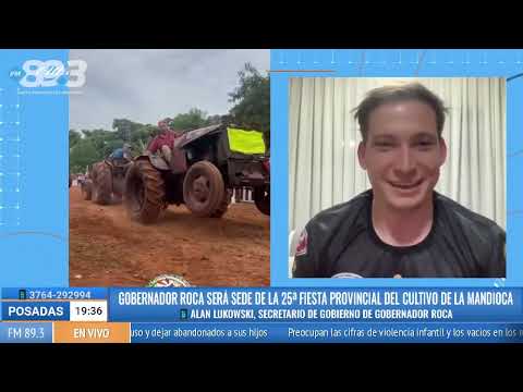 Gobernador Roca celebra la 25ª Fiesta Provincial del Cultivo de la Mandioca y la 9ª del Horticultor