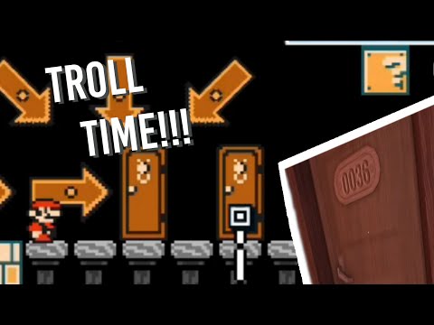 Playing DOORS in SMM2?? It must be TROLL TIME!