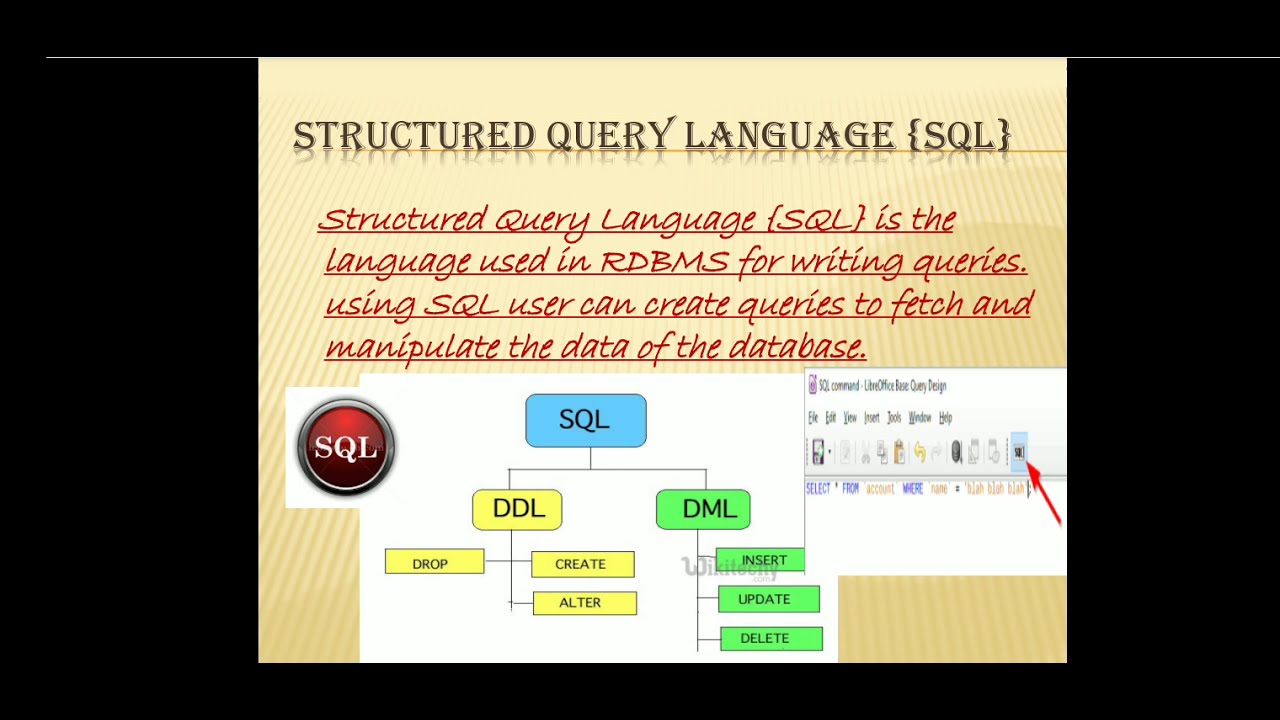 PPT on SQL command