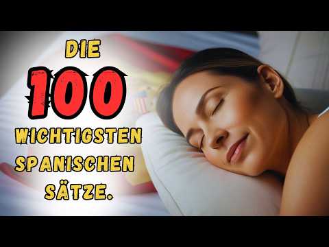 Spanisch lernen im Schlaf: Die 100 wichtigsten Wörter auf Spanisch! (8 Stunden Version)