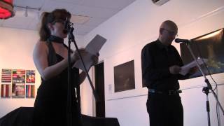 Gelynion poetry: Cardiff - Peter Finch & Wanda O'Connor video