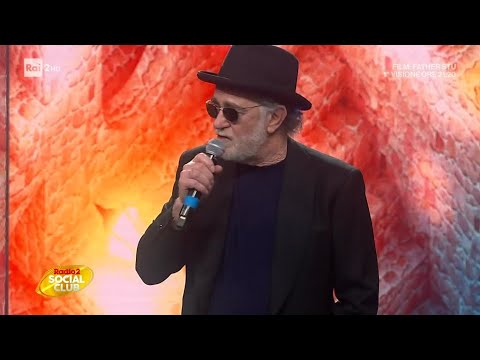 Francesco De Gregori canta "Falso movimento" - Radio2 Social Club 04/04/2025