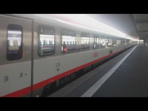 EC 80 Verona Porta Nuova fährt in München Hbf ein.