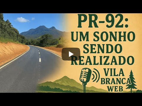 PR 92 UM SONHO ASFALTO DOUTOR ULYSSES PR